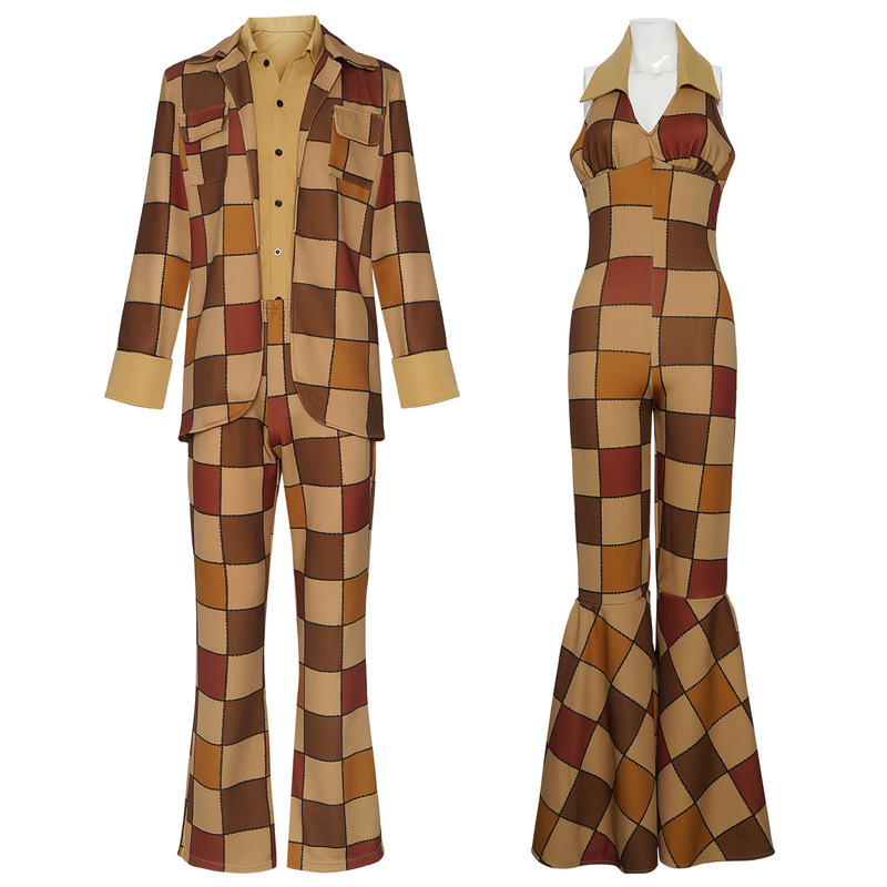 halloween men and women 70 s vintage disco queen cos costume cosplay anime play costume