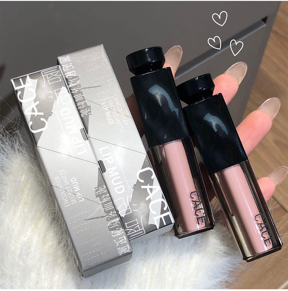 CACE Encounters Secret Realm Matte Lip Gloss 6-color Matte Jelly Lip Gloss Italian Concentrated Lipstick Velvet Student Whitening Item Picture