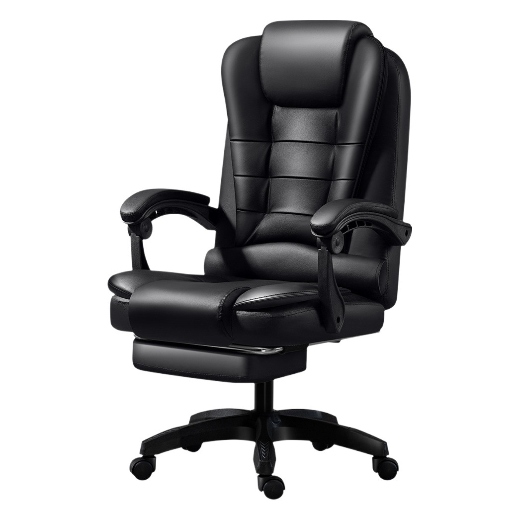 Silla de computadora cómoda silla de oficina de larga sesión jefe de negocios sofá asiento estudio elevación hogar ancla e-sports silla