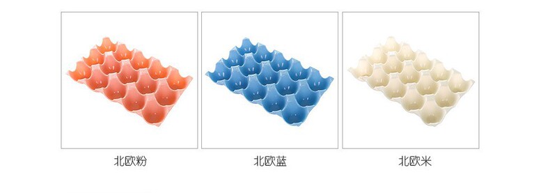 15格の卵を重ねて収納することができます。アヒルの卵を入れて冷蔵庫の新鮮な箱を保護します。|undefined