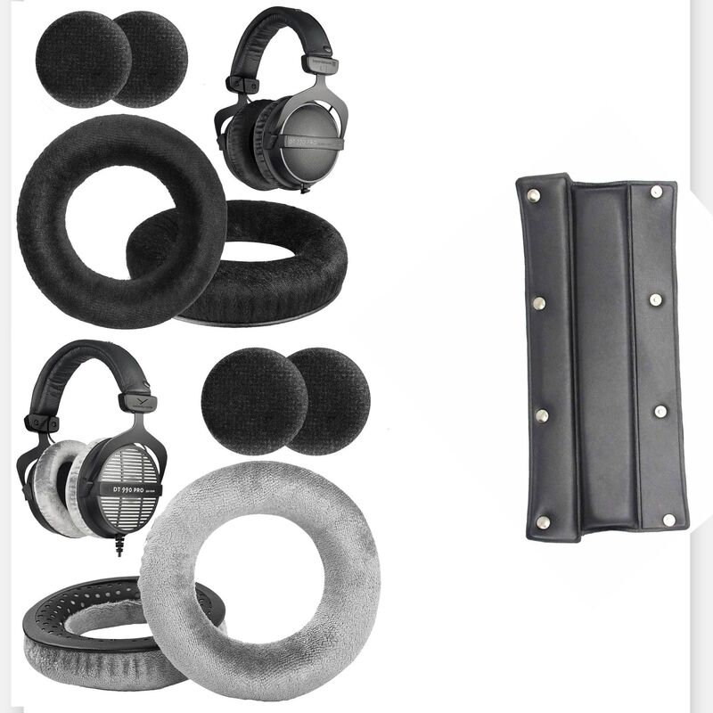 Suitable for Baiya Power DT770 Sponge Cover DT880 DT990 Headphone Cover pro Earmuff Earmuff Head Beam Pad Suitable for Baiya Power DT770 Sponge Cover DT880 DT990 Headphone Cover pro Earmuff Earmuff Head Beam Pad