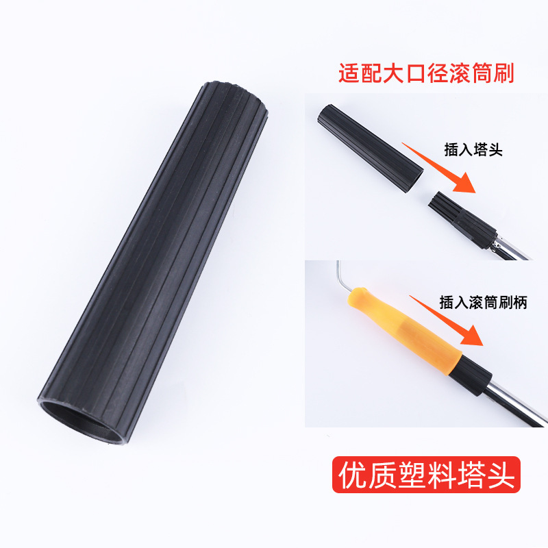 Mopa varilla accesorios telescópicos accesorios de plástico accesorios de conector de cabeza de tornillo de metal fabricantes