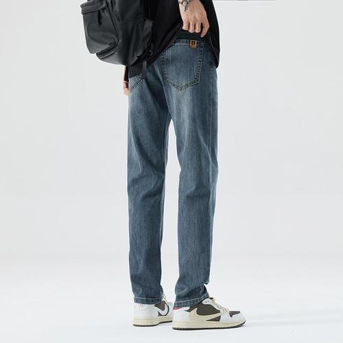 Men's European and American Simple Leisure Matchable Tapered Straight Leg Youth Elastic Pants - New Spring  Collection