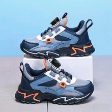 童鞋男童儿童运动鞋子春夏款2025新款季中大童男孩网面运动波鞋潮