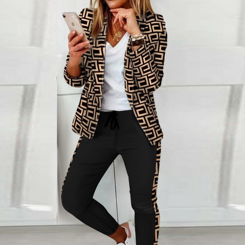 Wish Amazon Independent Station New Casual Fashion suit Small Suit Women's suit