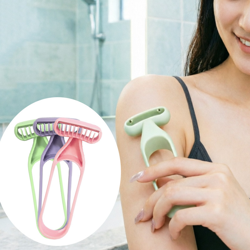 Armpit Hair Removal Razor for Women, Manual Shaver for Underarm and Leg Hair