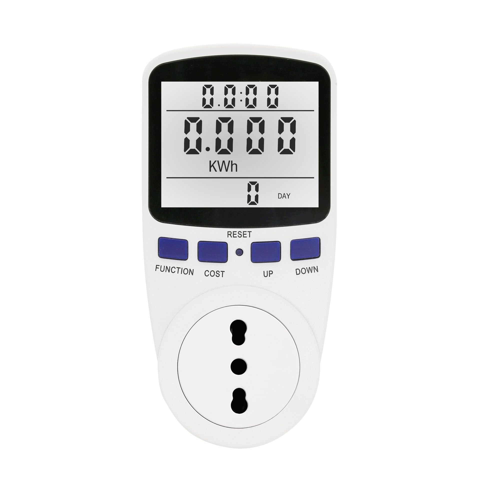 厂家直销意大利规插头 功率计量插座 电力监测仪智能计费插座