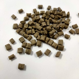 Pps Fiber Reinforced 50 Enhanced Flame Retardant Polyphenylene Sulfide Modified Particles Pps Plastic Particles Brown Natural Color High Temperature Resistance