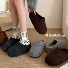 ������7CM~��Ƥ����ëëЬŮ�ﶬë����Ь����һ�ŵű�ů������Ь