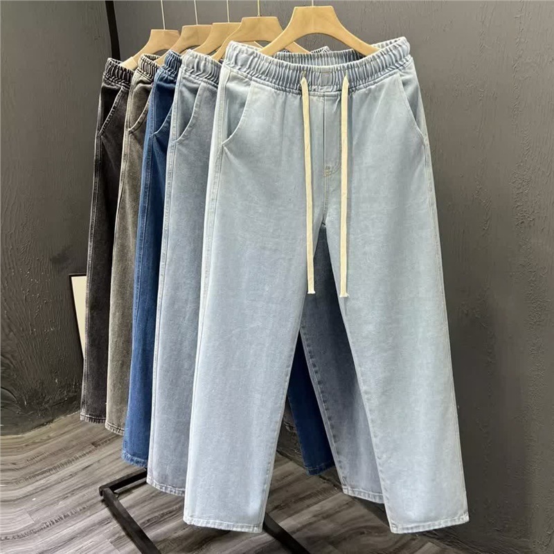Thin summer jeans