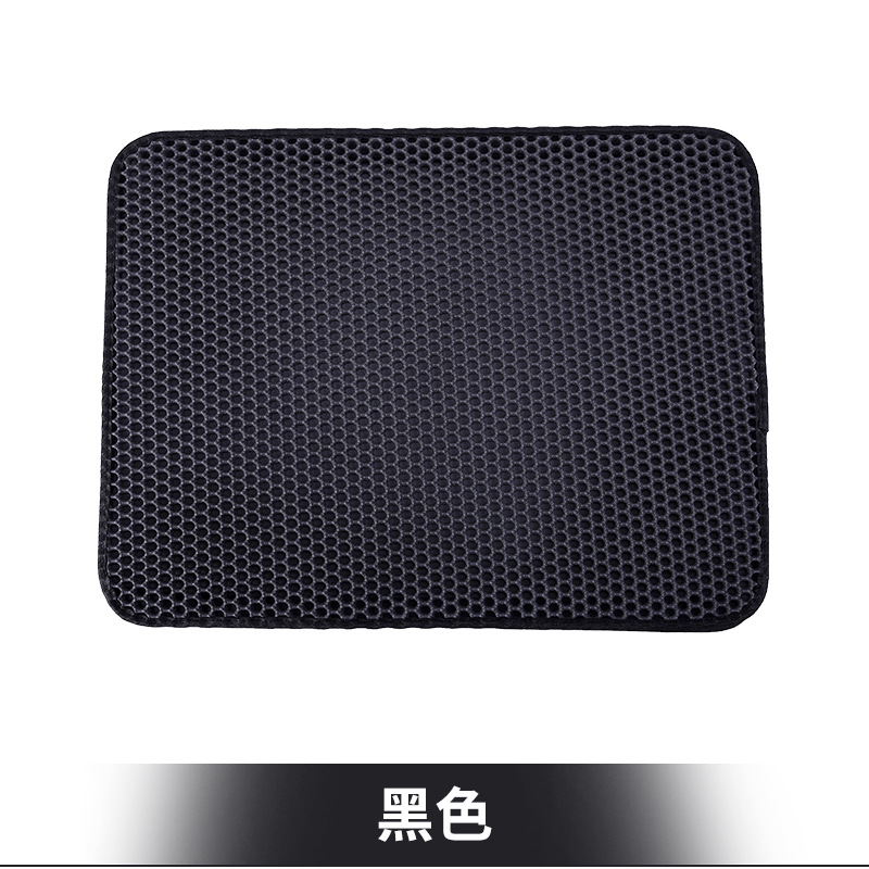 Estera de arena para gatos de doble capa anti transfronteriza hogar nuevo fabricante de estera impermeable para mascotas estera lavable para perros EVA