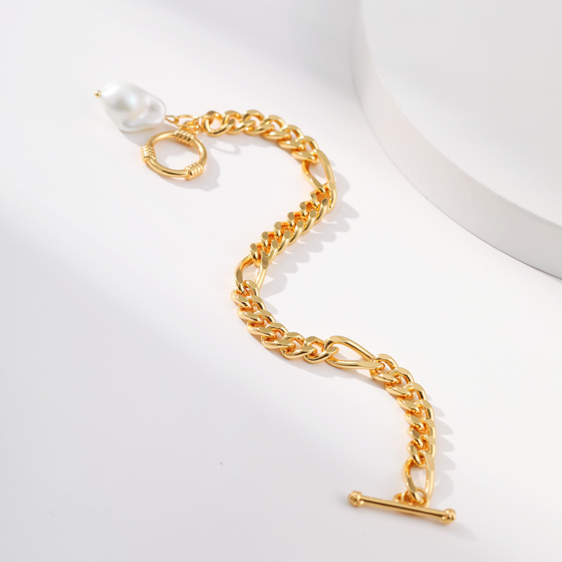 Fashion Geometric Copper Plating Bracelets 1 Piece