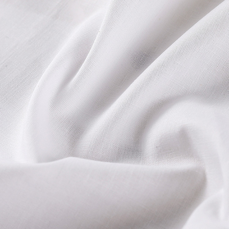 Nuevo 100% algodón forrado de tela de camisa de hombre plano