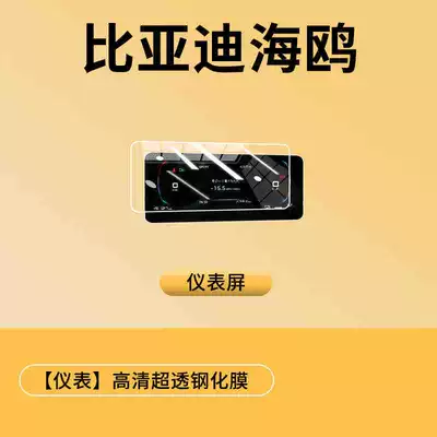 Car interior film, Seagull Central Control Navigation - 24-25-seagull-instrument-frosted-tempered-film