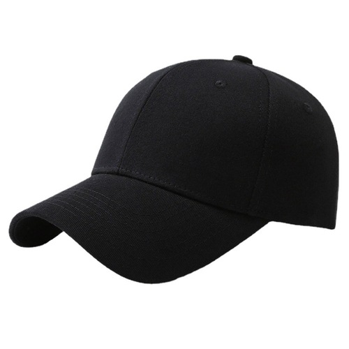 New high-quality all-pure cotton glossy cap spring and autumn solid color hat men's casual all-match baseball cap