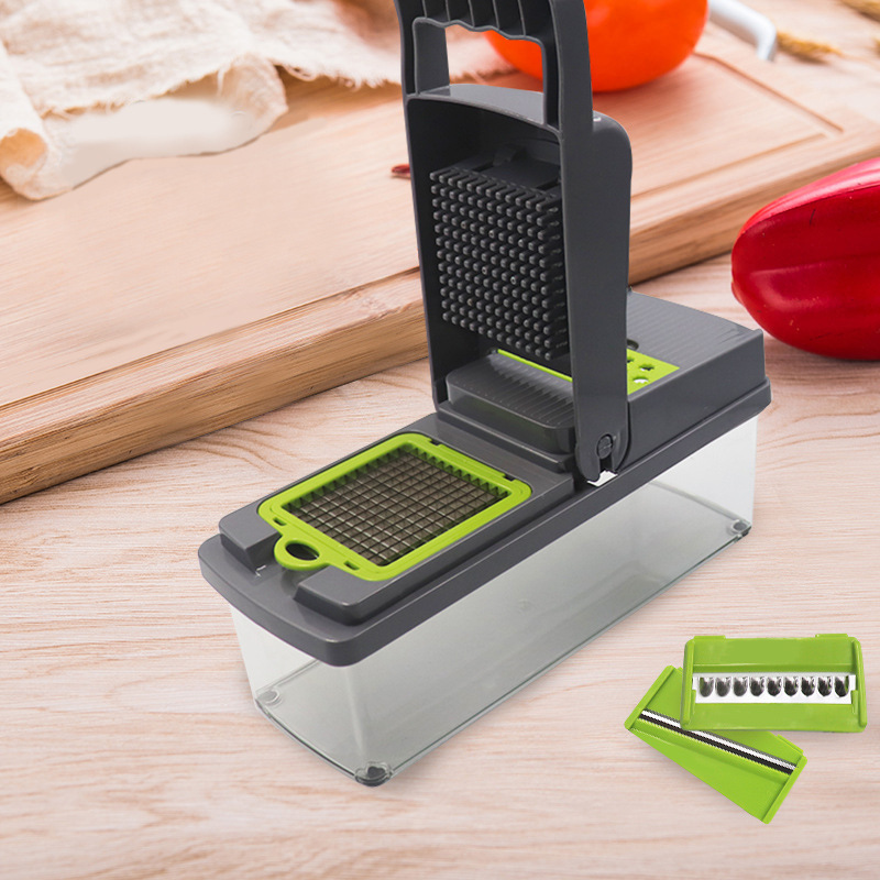Cortador de cocina cortador multifuncional cortador de verduras cortador de frutas raspador cortador de cebollas caseras