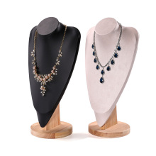 加大人像脖子架项链展示架模特架颈模吊坠展示架饰品珠宝展示道具