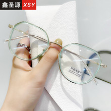 新款配近視眼鏡框男女士韓版潮流平光鏡2038網紅同款防藍光眼鏡架