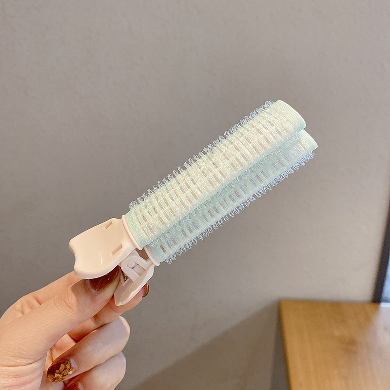 Raíz del cabello clip suelto alto Cráneo almohadilla superior raíz del cabello clip de la cabeza frente sin costura fixed Bangs clip rizador de pelo tocado femenino