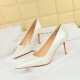 3391-A9 European and American style retro fashion women's shoes, banquet high heels, spring and autumn slim heels, high heels, shallow mouth pointed toe single shoes