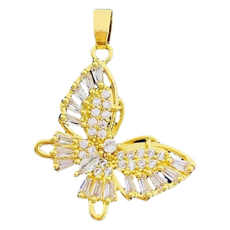 Tiktok Venta caliente colgante al por mayor auto-seleccionado 100 cobre colgante único con fuente de cadena de fábrica al por mayor sin cadena