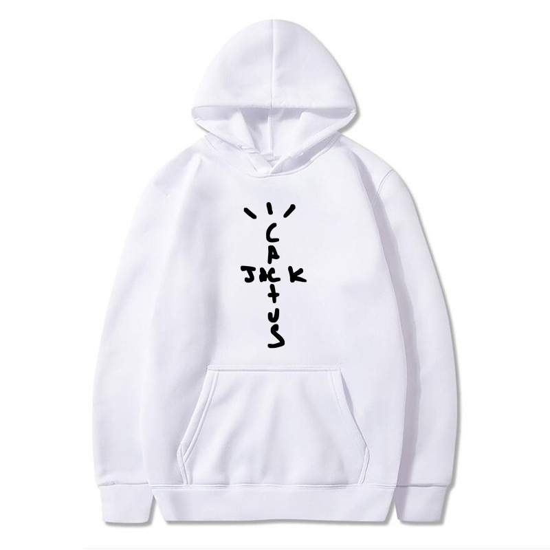 Hip Hop Plus Size Hoodie Cactus Jack Swag Print Funny Women