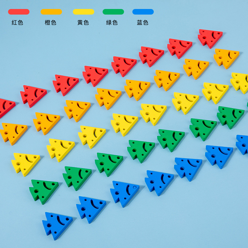 Rompecabezas transfronterizo juego de escritorio entrenamiento de lógica dirección flecha de color juguetes para niños educación temprana cognitiva material didáctico para niños