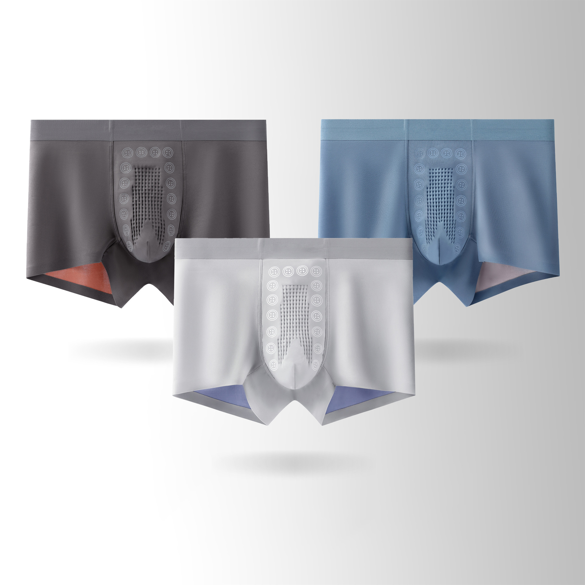 D956 dark gray + gray blue + light gray