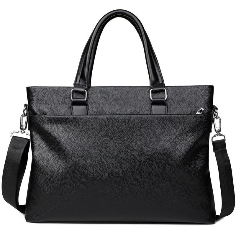 New Men's Handbag, Business Briefcase, Printed Conference Bag, Large Capacity Crossbody Document Bag, Corporate Training Bag New Men's Handbag, Business Briefcase, Printed Conference Bag, Large Capacity Crossbody Document Bag, Corporate Training Bag