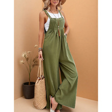 U 32943LVintage Solid Overalls ���Ŵ�ɫ������羳��