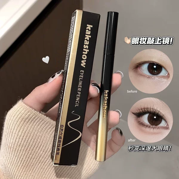 Kakashow Natural-Looking Liquid Eyeliner Pen, Sweat-Proof, Not Easy to Smudge, Quick-Drying Liquid Eyeliner Pen, Affordable for Beginners