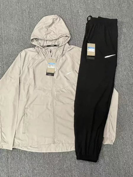 Sports Jackets for Men and Women, Windbreakers for Spring and Autumn, Quick-Drying, Casual Running, Woven Sports Jackets, Windproof, Breathable, Wholesale, Hooded, Outdoor