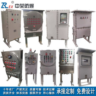 Explosion-proof distribution cabinet petrochemical double-layer door with window operation explosion-proof electrical control cabinet non-standard manufacturer