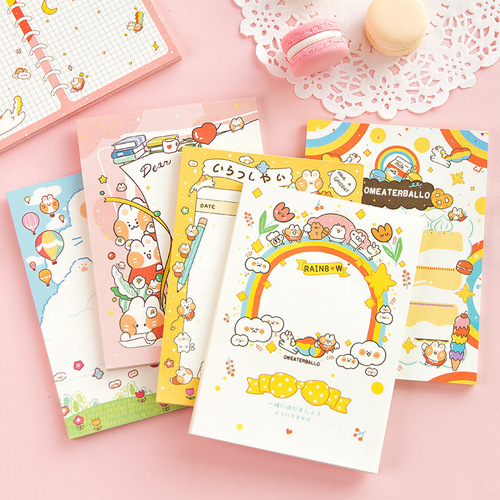 Message Nico Meow Memo Pad Large Cartoon Removable Message Pad Note Memo Note Paper 50 Pieces 16 Styles