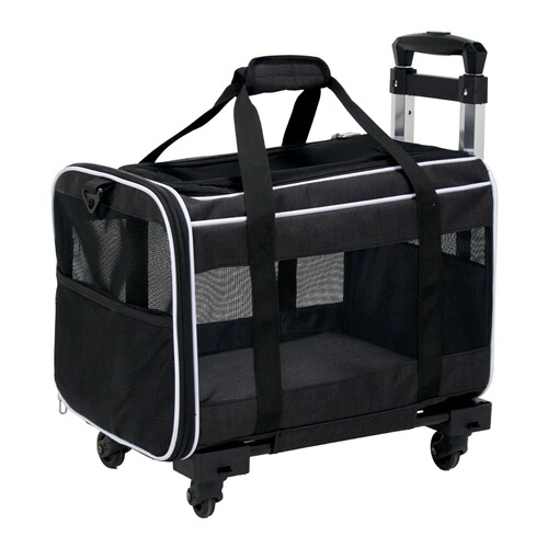 Factory Multi-functional Pet Airline Bag, Dog Travel Portable Wheeled Case, Multi-use Small Dog and Cat Bag