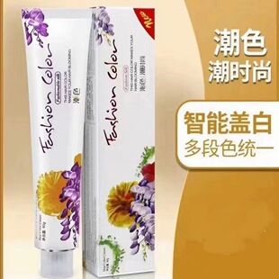 Yimeizi tide color fashion dye cream ammonia-free cover white hair multi-segment color one-step hair salon wholesale