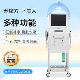 蓝魔方水美人注氧仪补水深层清洁大气泡多功能皮肤管理美容院专用