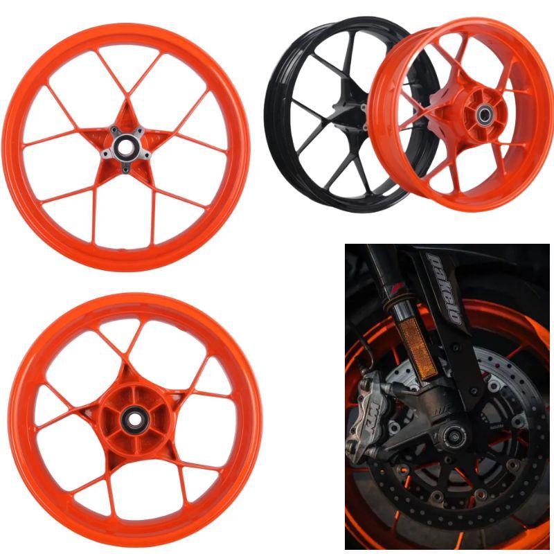 Suitable for Ktm790Duke/890Duke Original Wheel Hub Front and Rear Wheel Ckd Aluminum Alloy Steel Rim Aluminum Wheel