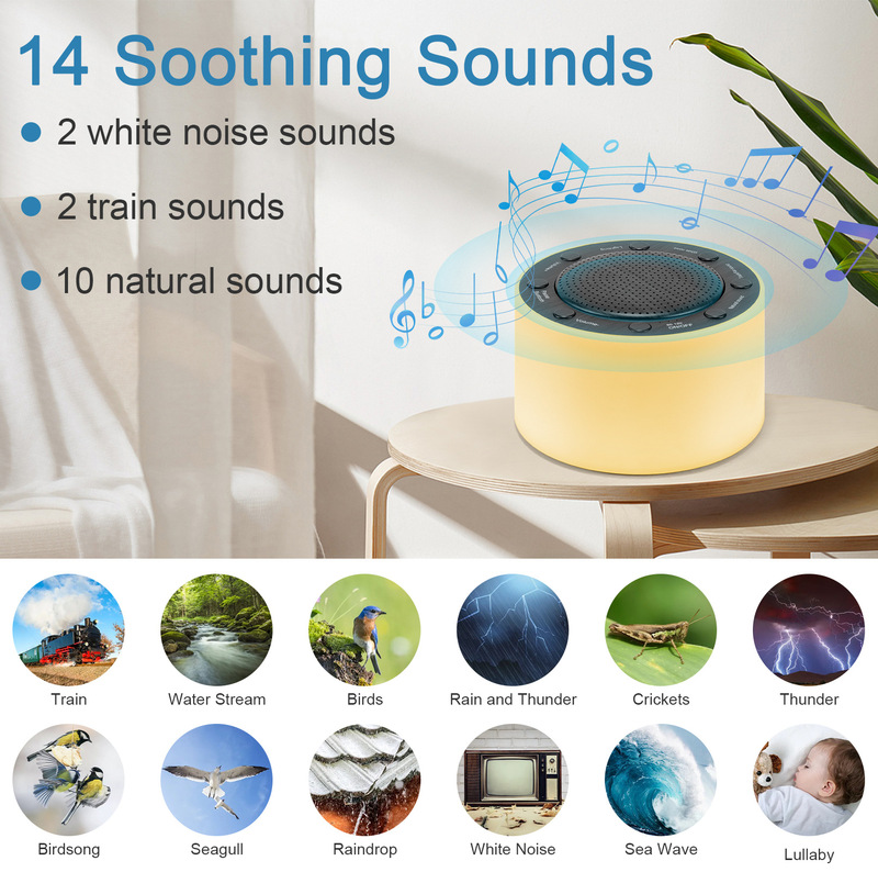 新商品の白騒音助眠ブルートゥーススピーカーusb睡眠計の赤ちゃんの呼吸器|undefined