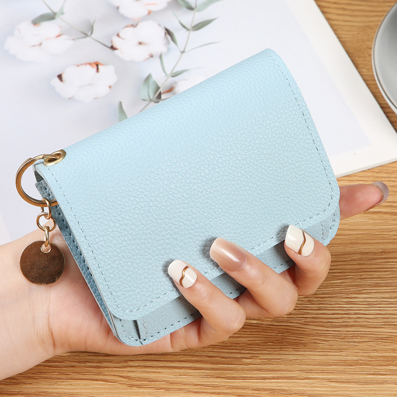 Cross-Border Hot-Selling INS Small Wallet Women's High-End Feel 70% Off Stackable Coin Purse Short Clutch_voghion.com