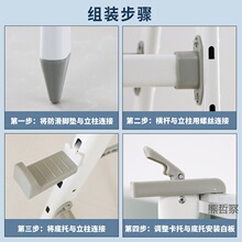 帆智星可折叠A型黑板支架式儿童写字板教学办公培训家用白板绿板