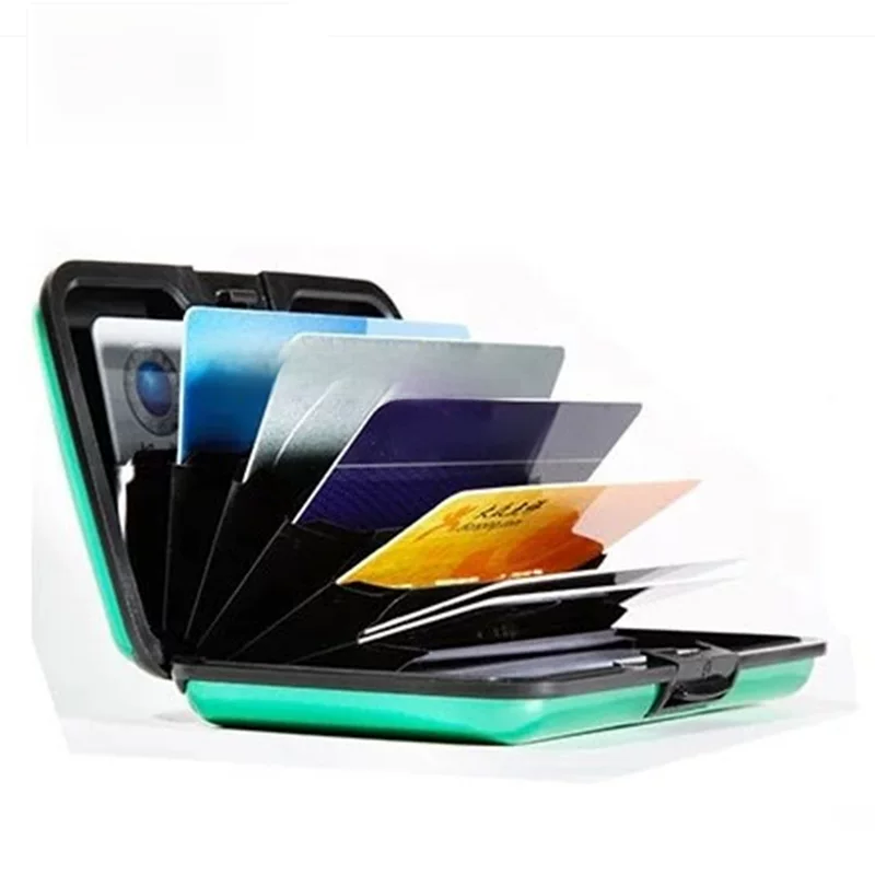 Новый продукт Fengqin банковская карта коробка анти-RFID радиочастотное распознавание сканирования отслеживания набор банковских карт зажим для кредитных карт