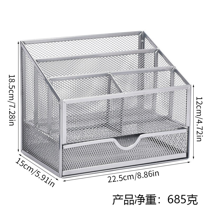 5칸 편지지 9007 - 실버
