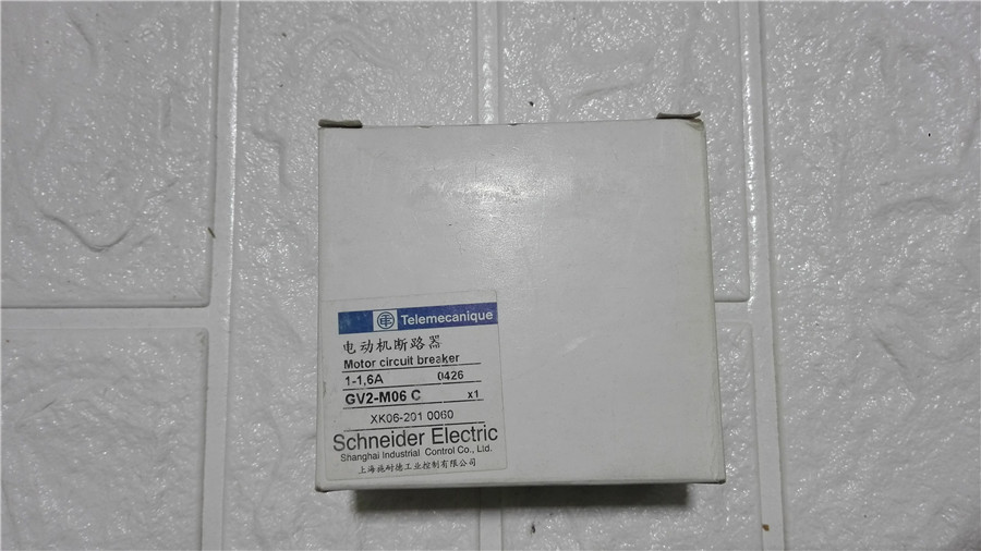电动机断路器  GV2-M06 C实物图 非实价 191116销售
