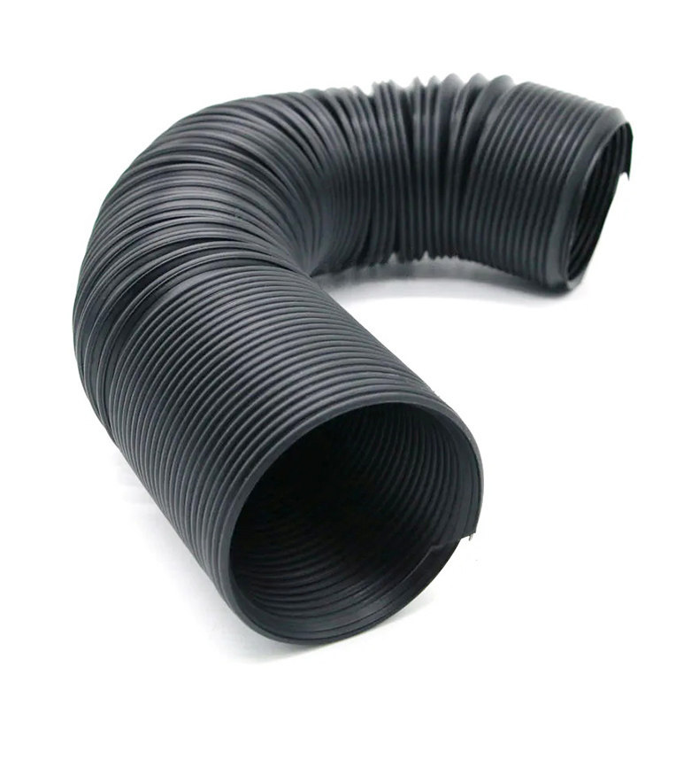 Car intake air duct modification with bendable corrugated telescopic hose suitable for 76MM inner diameter