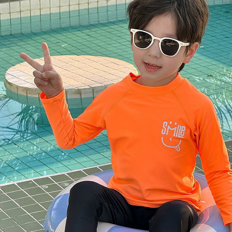 Детский купальный костюм с длинными рукавами для детей