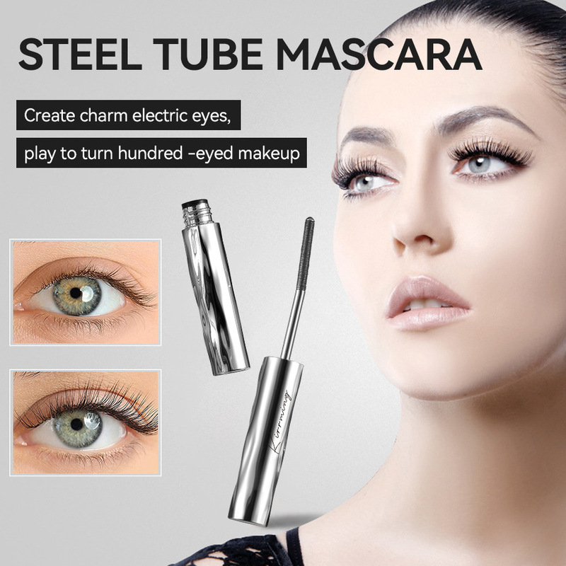 新品跨境爆款KIRRMING弯管睫毛膏 防水卷翘不晕染厂家直供Mascara|undefined