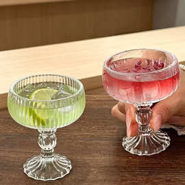 小众设计玻璃杯迷你特调酒杯高颜值鸡尾酒杯60ml小酒杯宴会品鉴杯