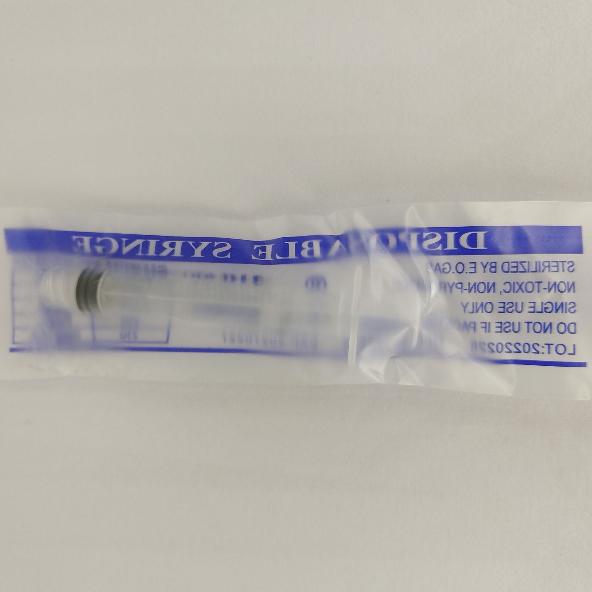 Comercio exterior al por mayor 1-500ml jeringa de plástico desechable boca recta con aguja jeringa animal