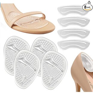 High Heel Insoles, Forefoot Pads, Soft Half-Size Pads, Heel Stickers, Non-Heel Stickers, Gel Thickeneded Anti-Wear Stickers
